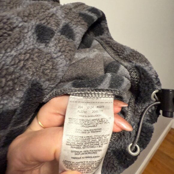 Columbia Women's Helvetia™ II Printed Cropped Half Snap Fleece Pullover Large - Picture 6 of 7